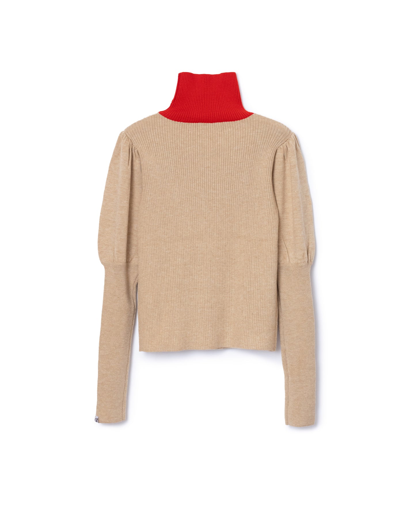 PUFFSLEEVE KNIT (BEIGE)