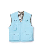 REVERSIBLE MULTI POCKET VEST (BLUE)