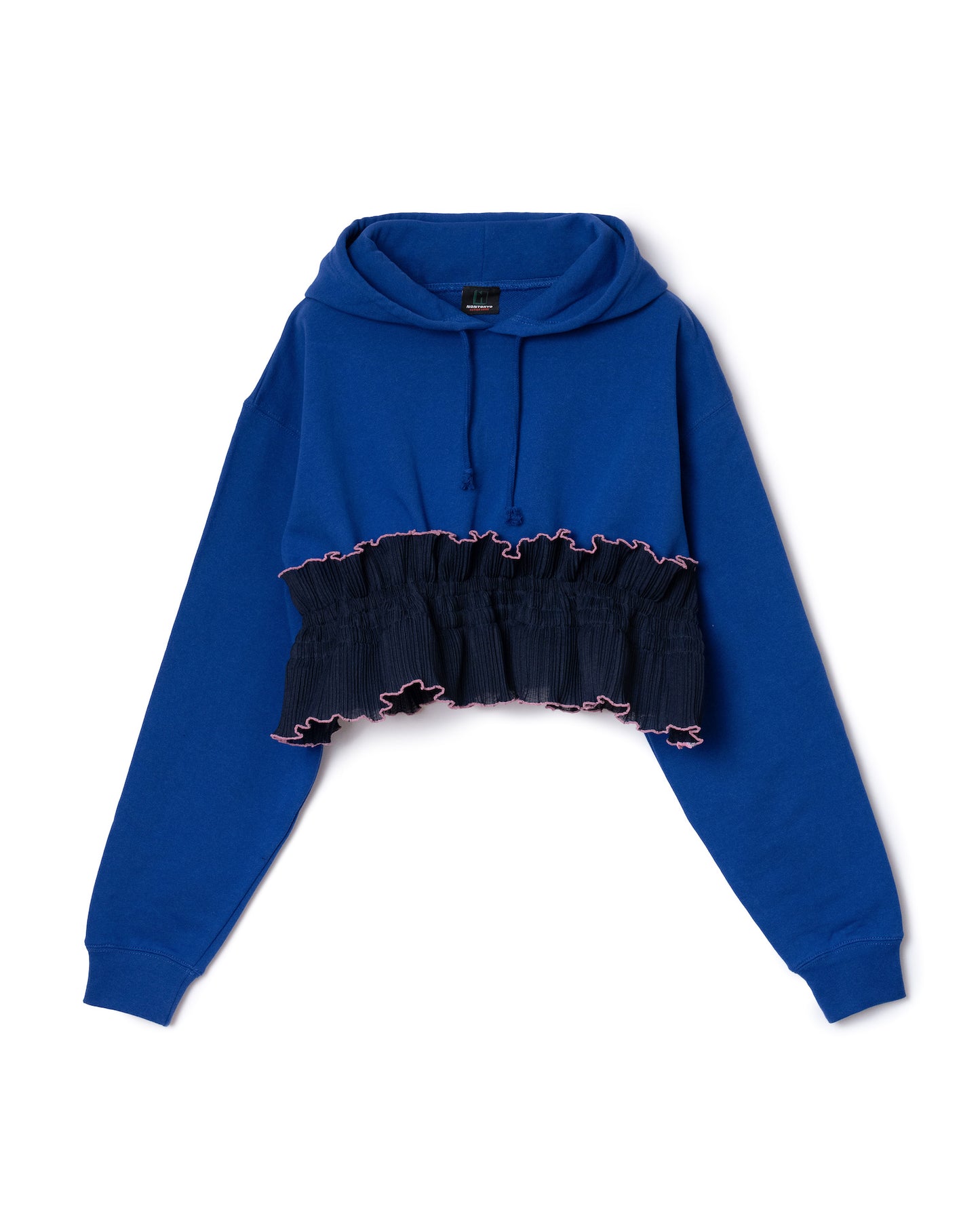 HEM FRILL PARKER (BLUE)