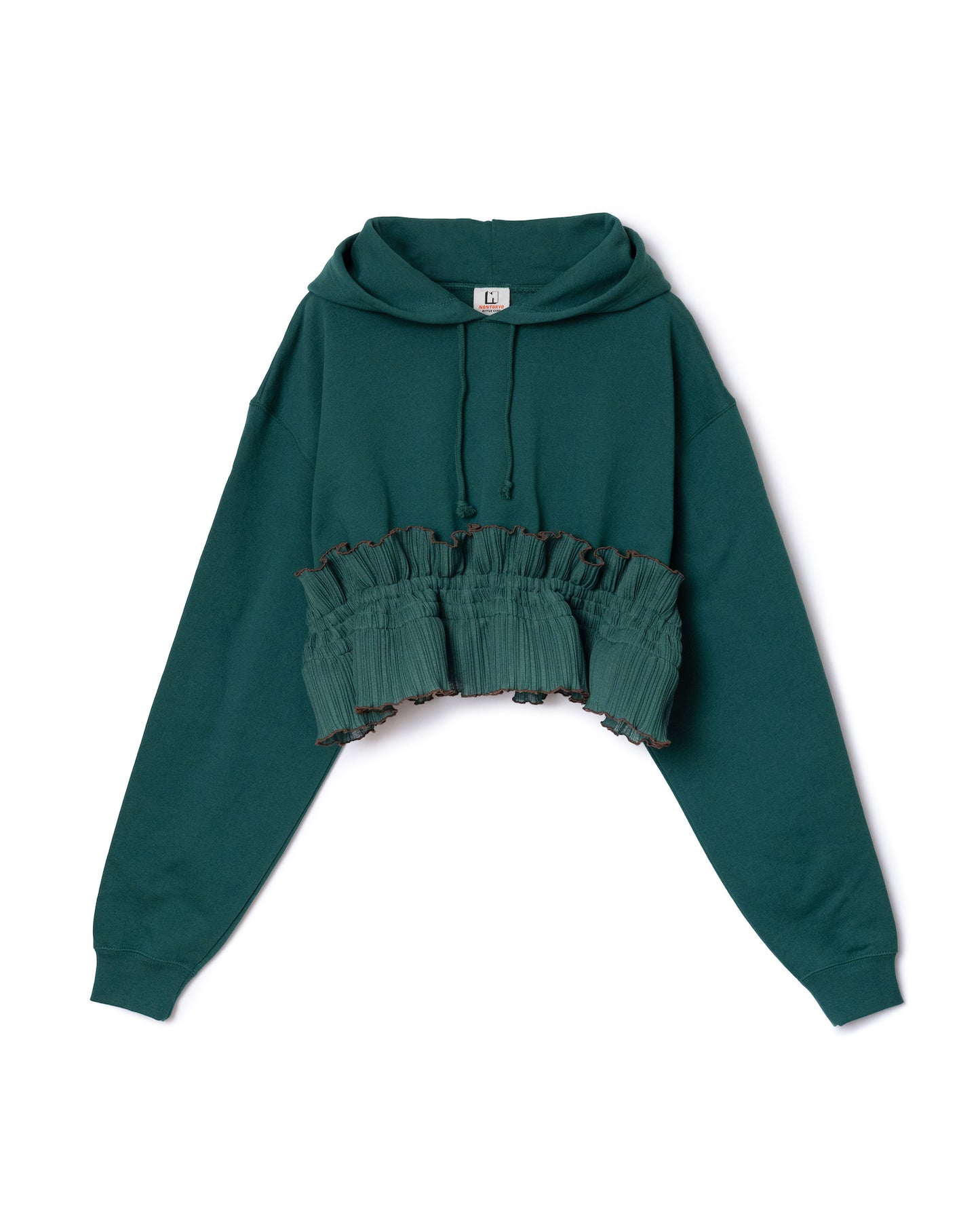 HEM FRILL PARKER (GREEN)
