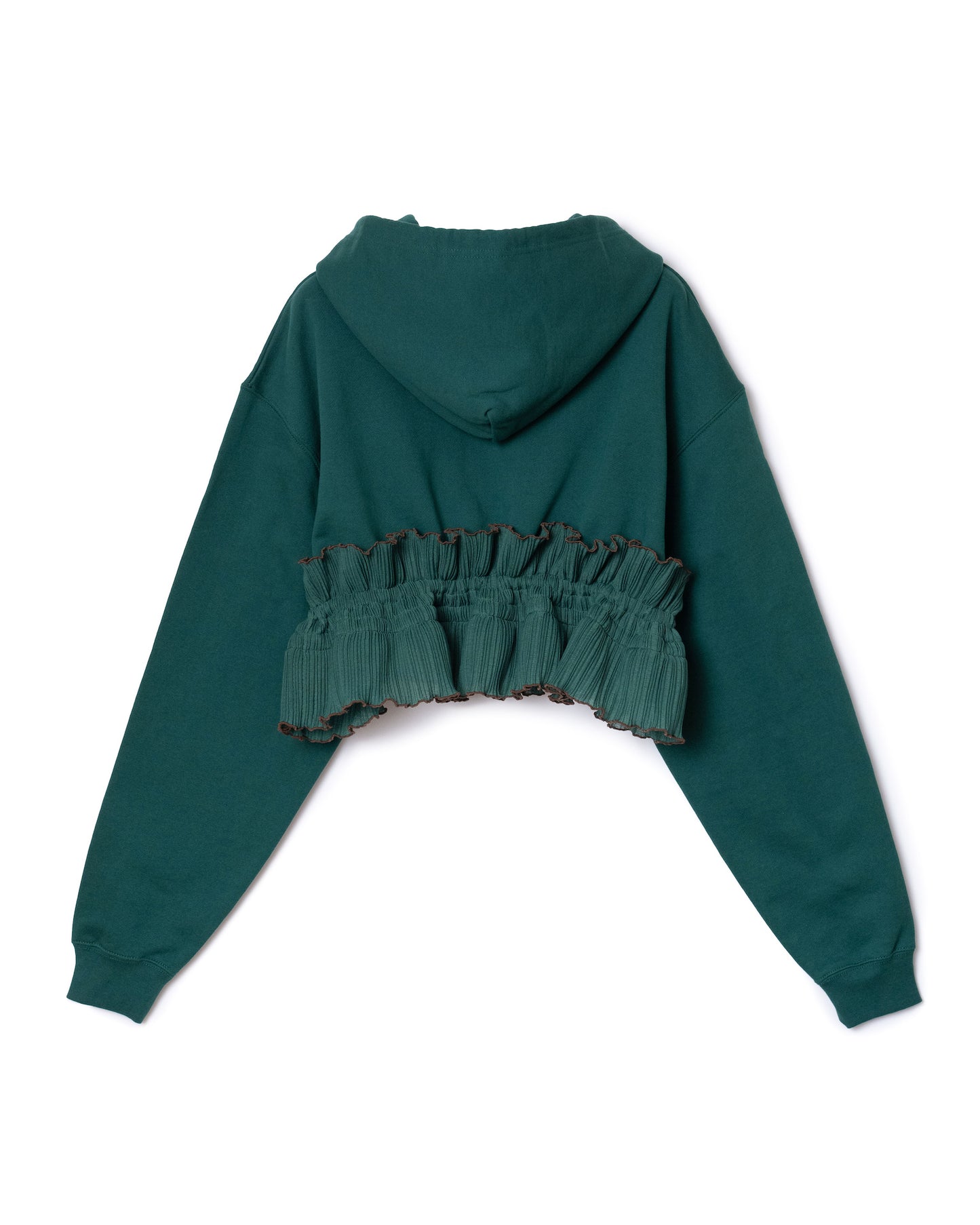 HEM FRILL PARKER (GREEN)