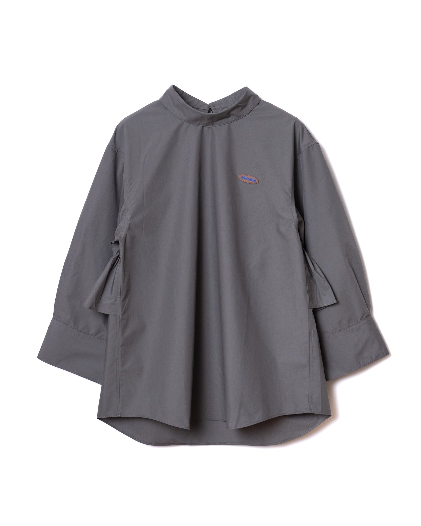 NON TOKYO / WIDE CHIMNEY PULLOVER SHIRTS (GRAY)