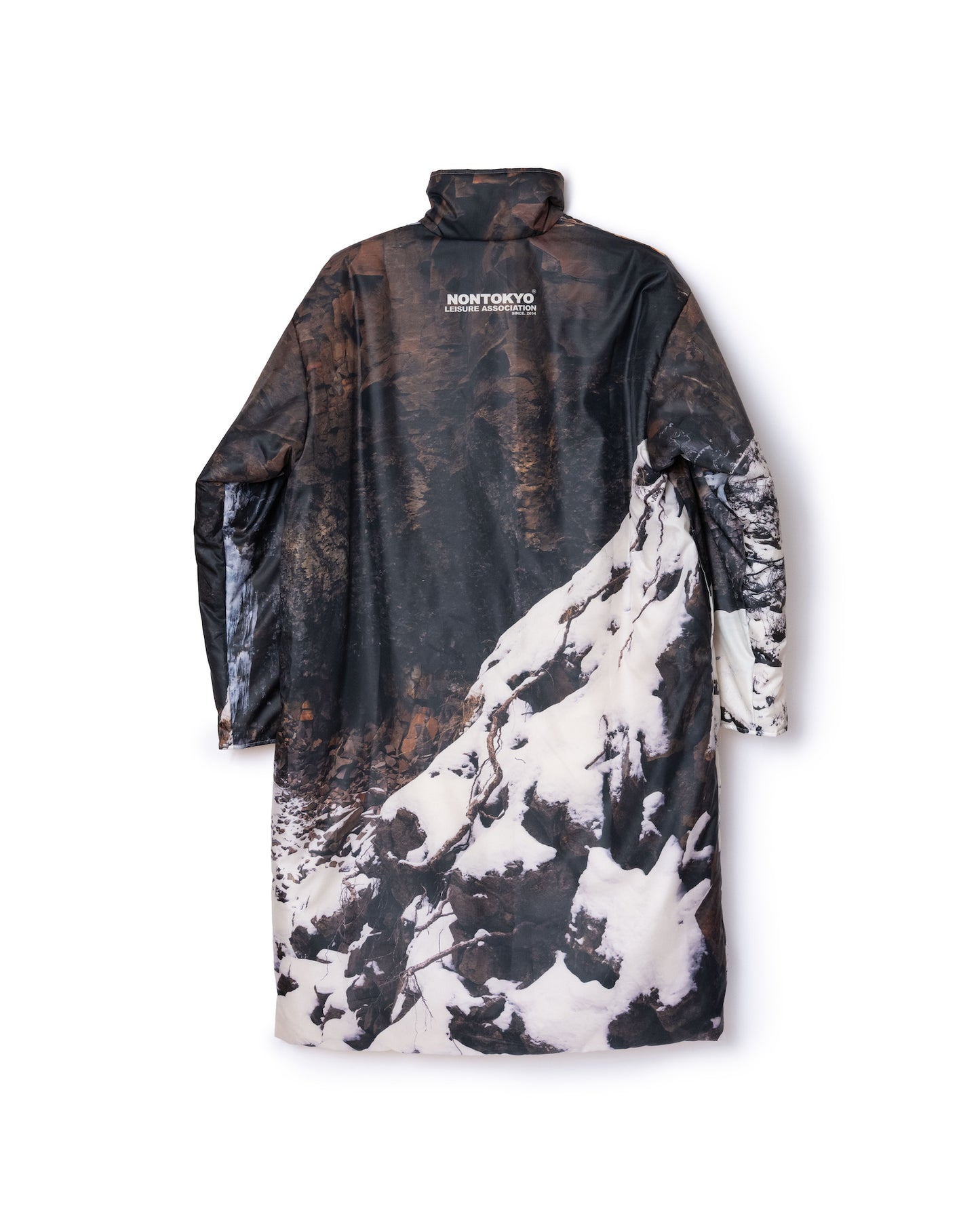 REVERSIBLE PADDING COAT (WATERFALL x YELLOW)