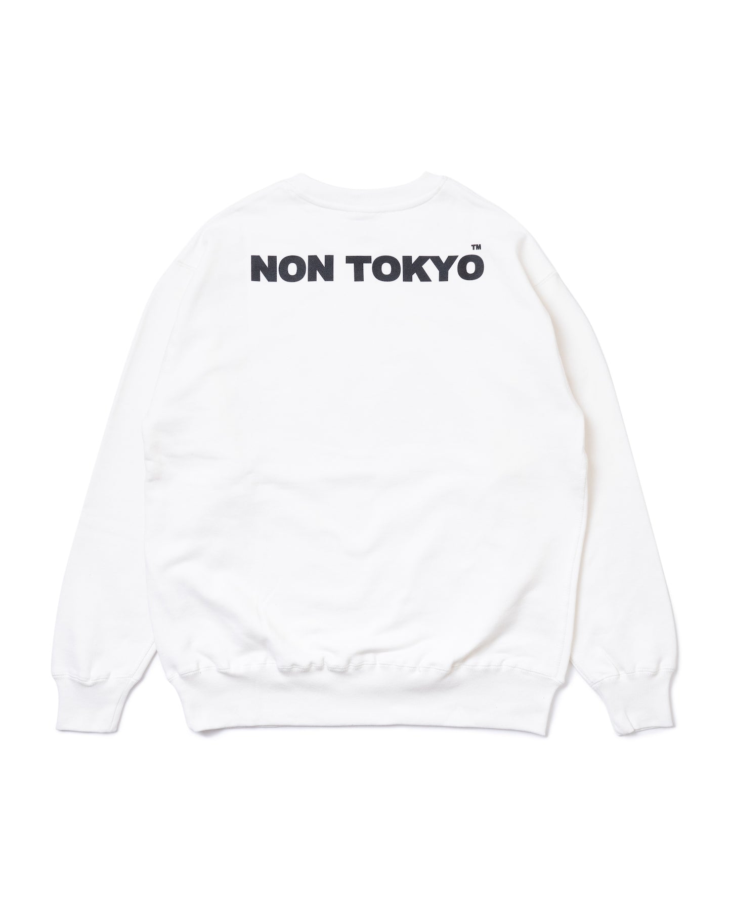 AILURUS FULGENS PRINT PULLOVER SWEAT (WHITE)