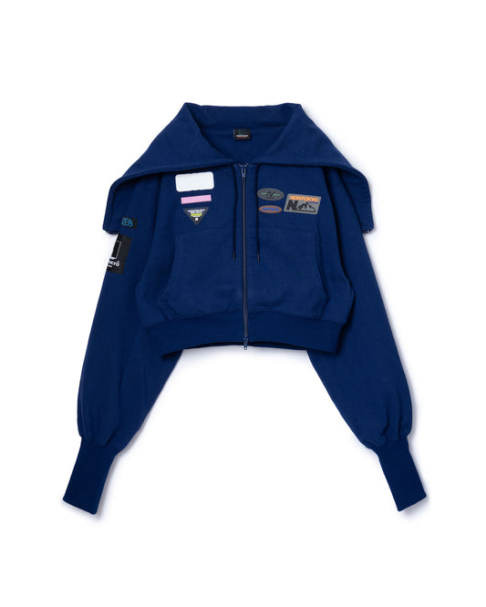 SAILOR ZIP-UP PARKER (BLUE)