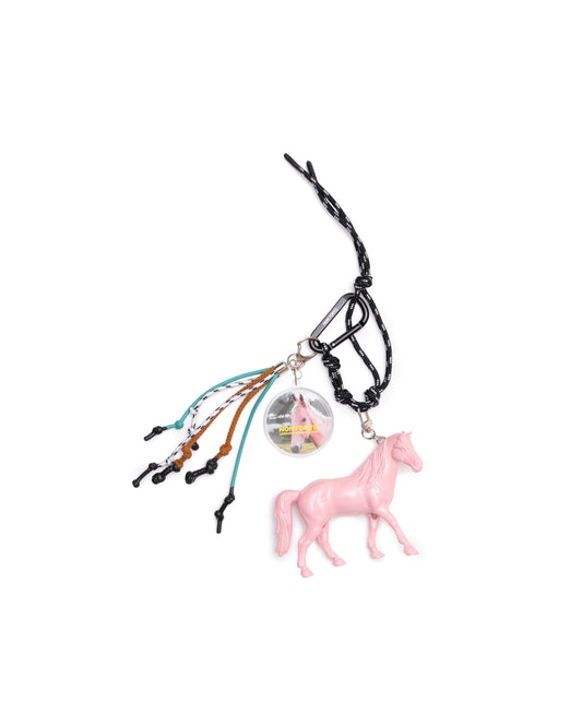 HORSE FRINGE KEY HOLDER (PINK)