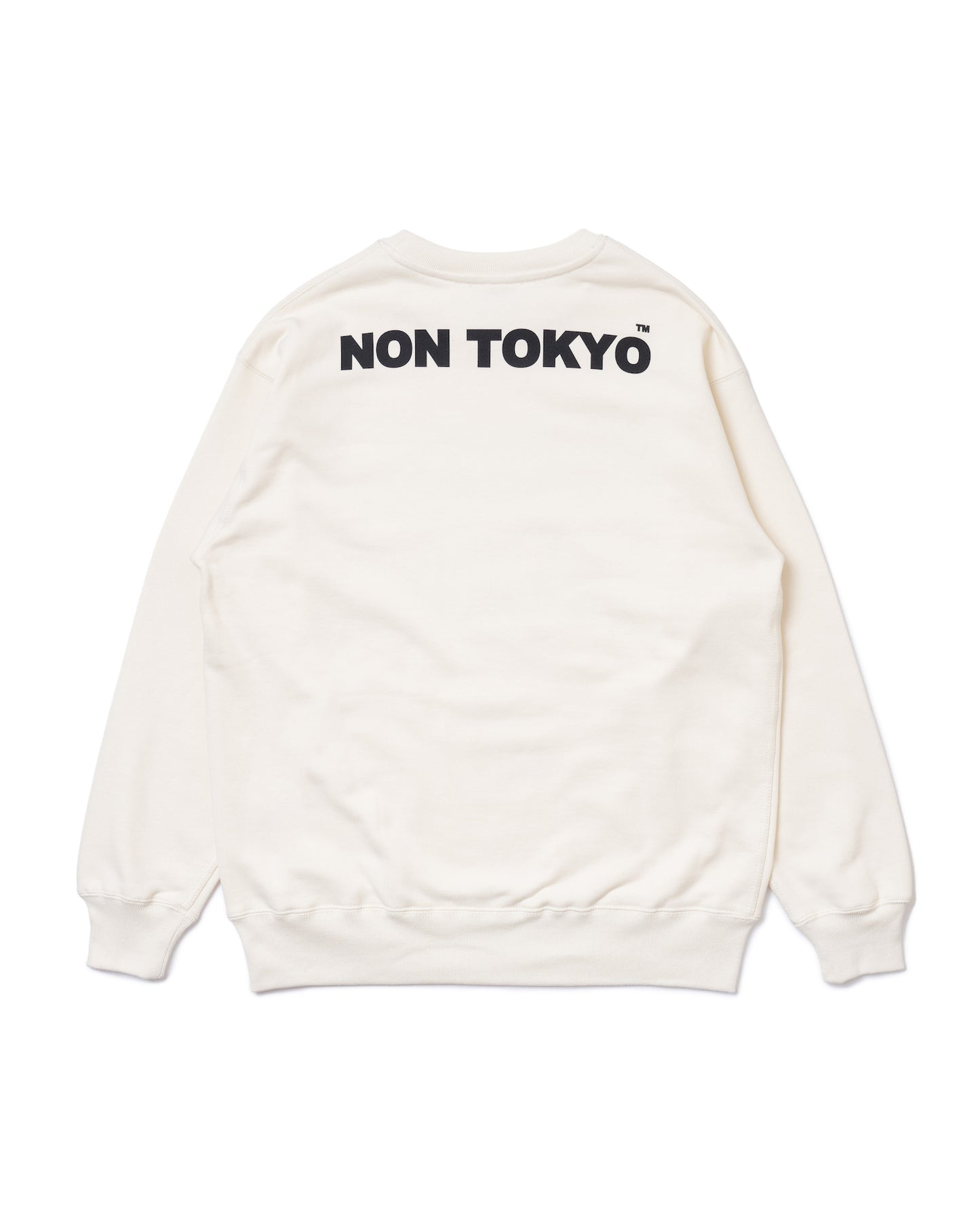 WAVE PRINT PULLOVER SWEAT (WHITE)