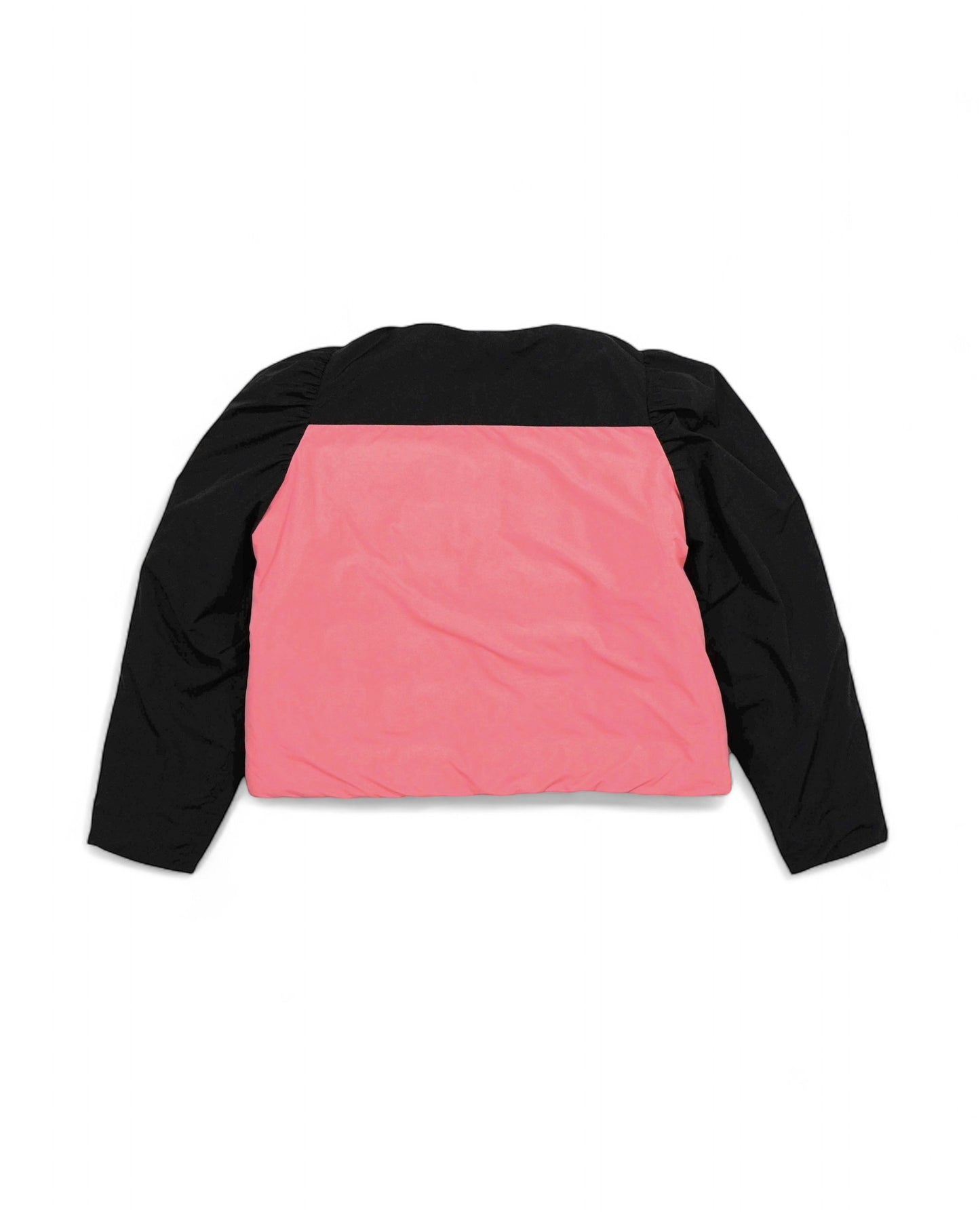 REVERSIBLE PUFFSLEEVE PADDING JACKET (MOUNTAIN x PINK)
