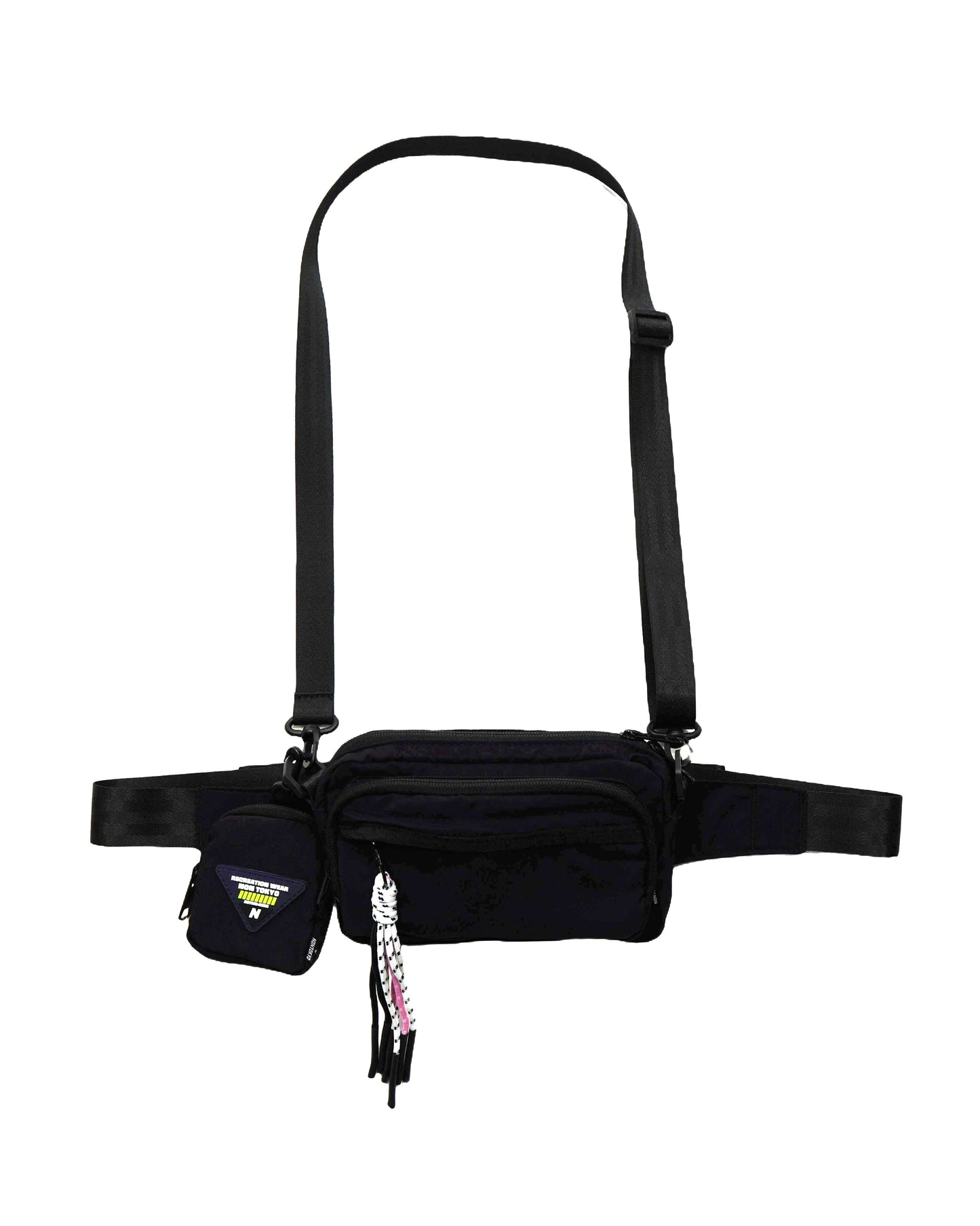 2WAY WAIST POUCH (BLACK)