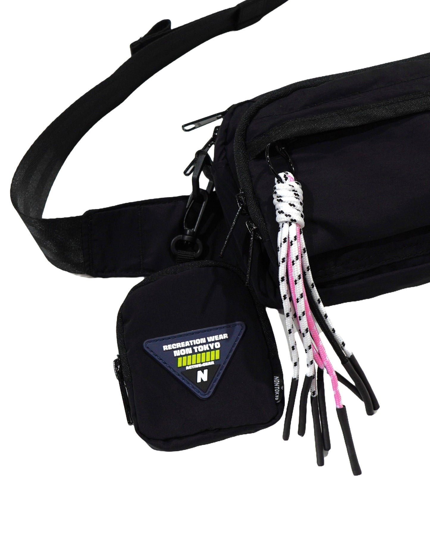 2WAY WAIST POUCH (BLACK)