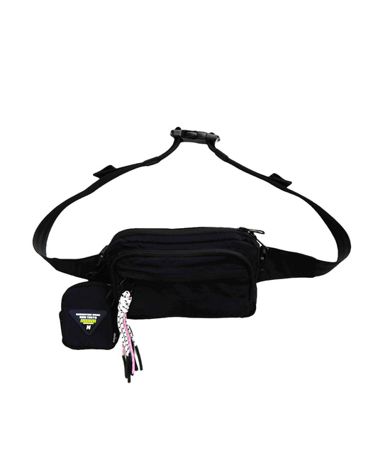 2WAY WAIST POUCH (BLACK)