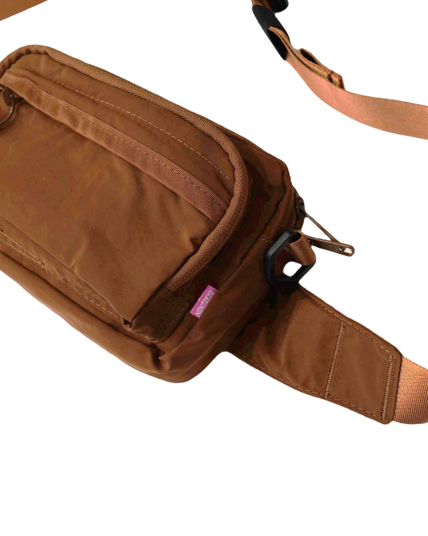 2WAY WAIST POUCH (BROWN)