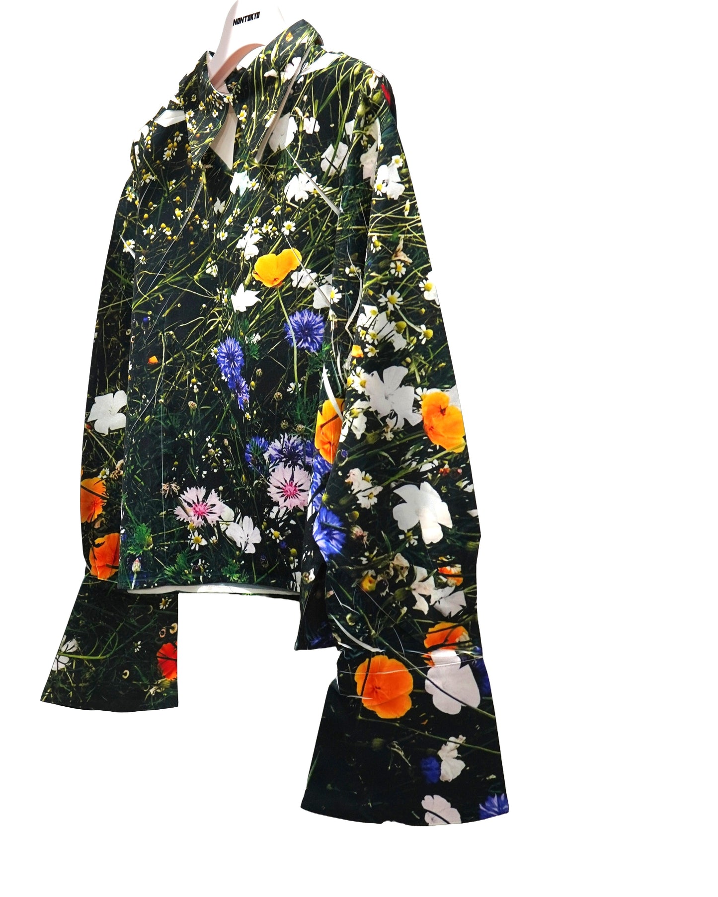 DIRECT PRINT PULLOVER SHIRTS (FLOWER)