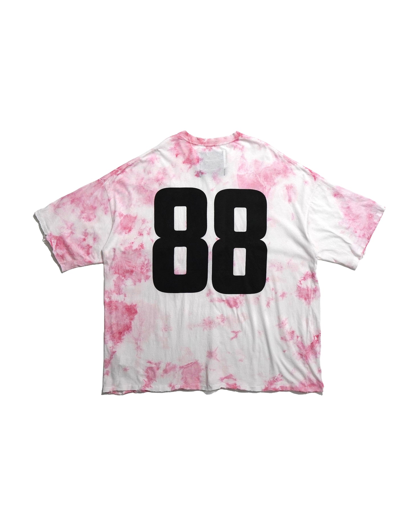 TIE‐DYE NUMBERING BIG T-SHIRT feat.TEPPEI FURUYAMA (PINK)