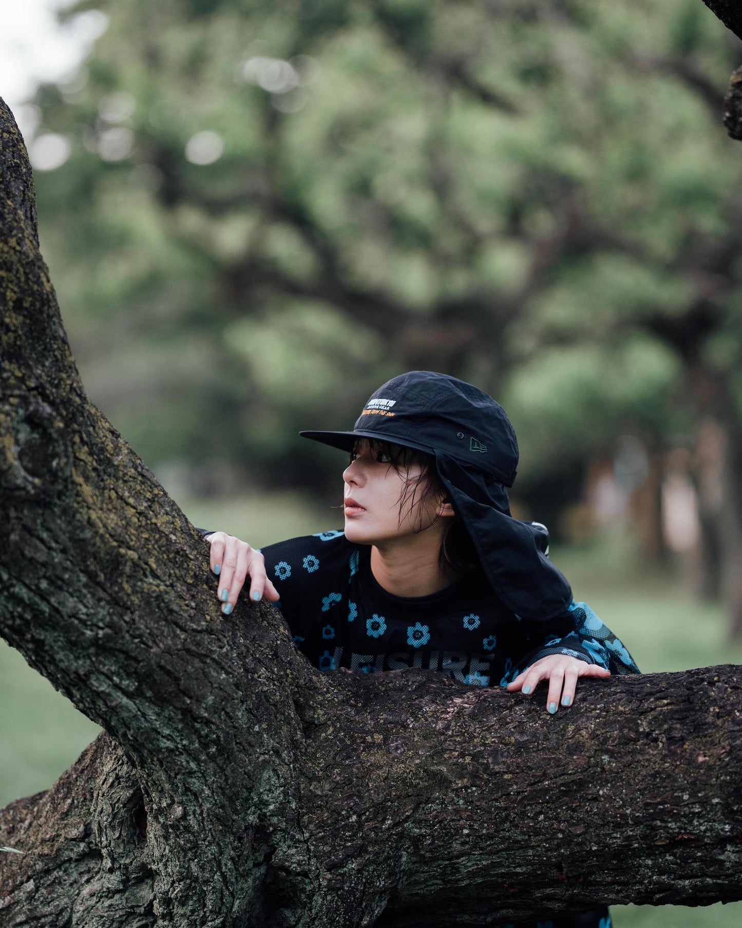 NON TOKYO / DOUBLE RIBBON SHIRT (BLACK)