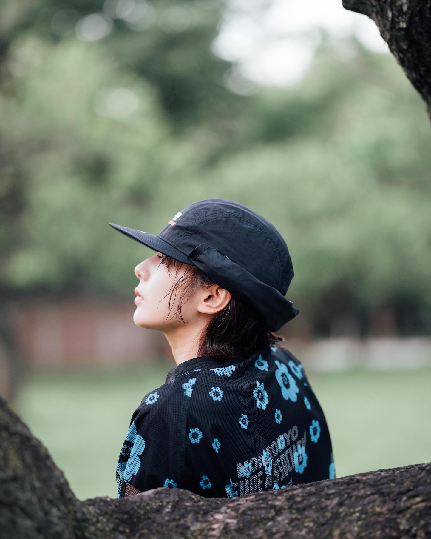 NON TOKYO / DOUBLE RIBBON SHIRT (BLACK)