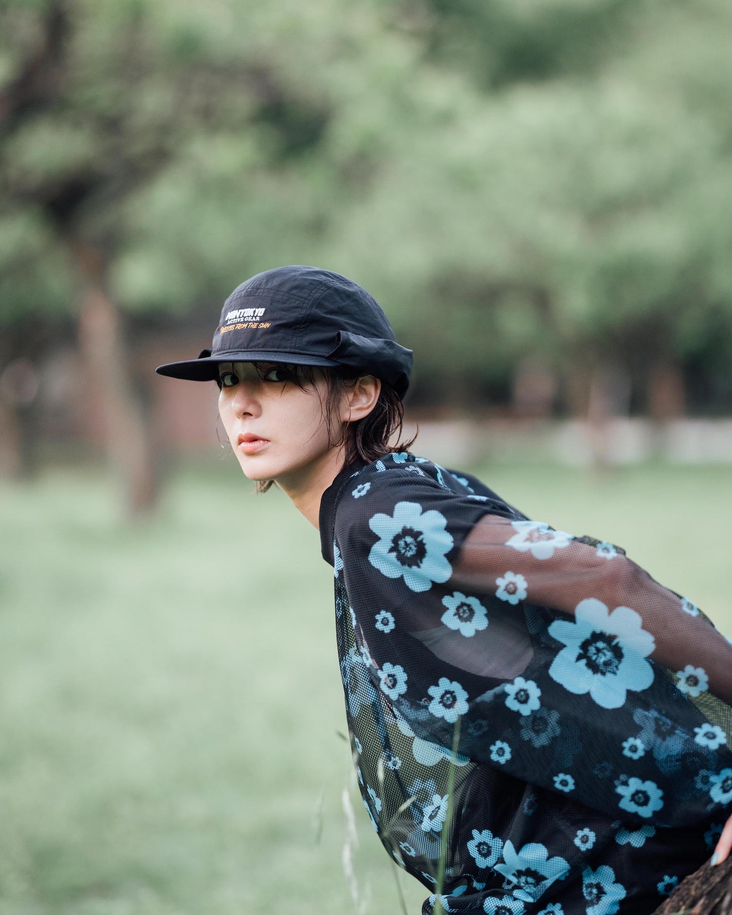 NON TOKYO / DOUBLE RIBBON SHIRT (BLACK)