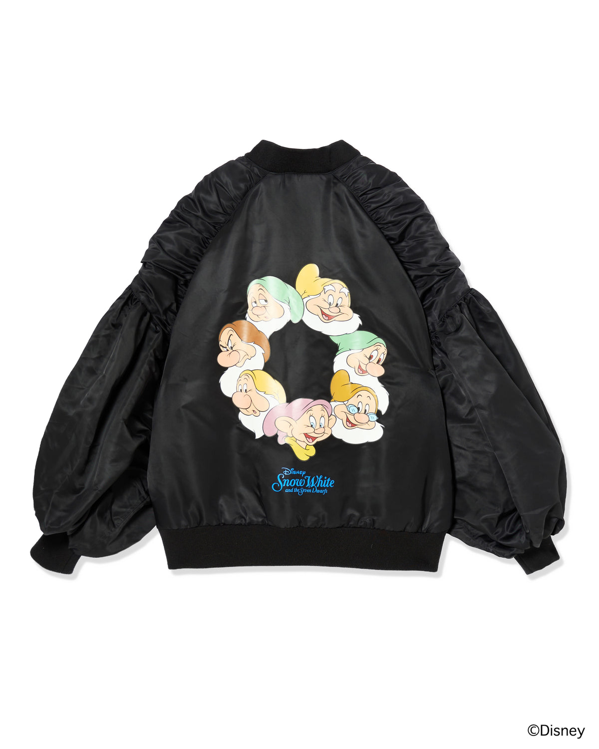 【Disney collection】BOMBER MA-1 (BLACK)