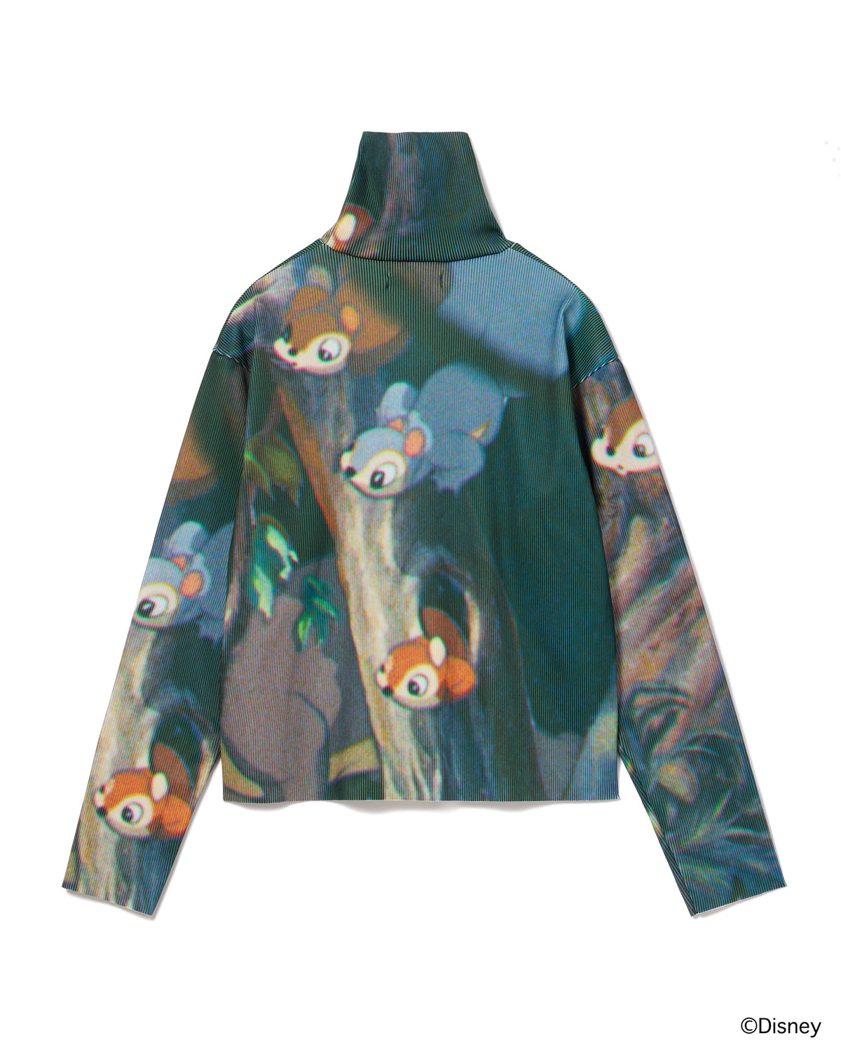 【Disney collection】PRINT RIB HI-NECK TOP / SNOW WHITE