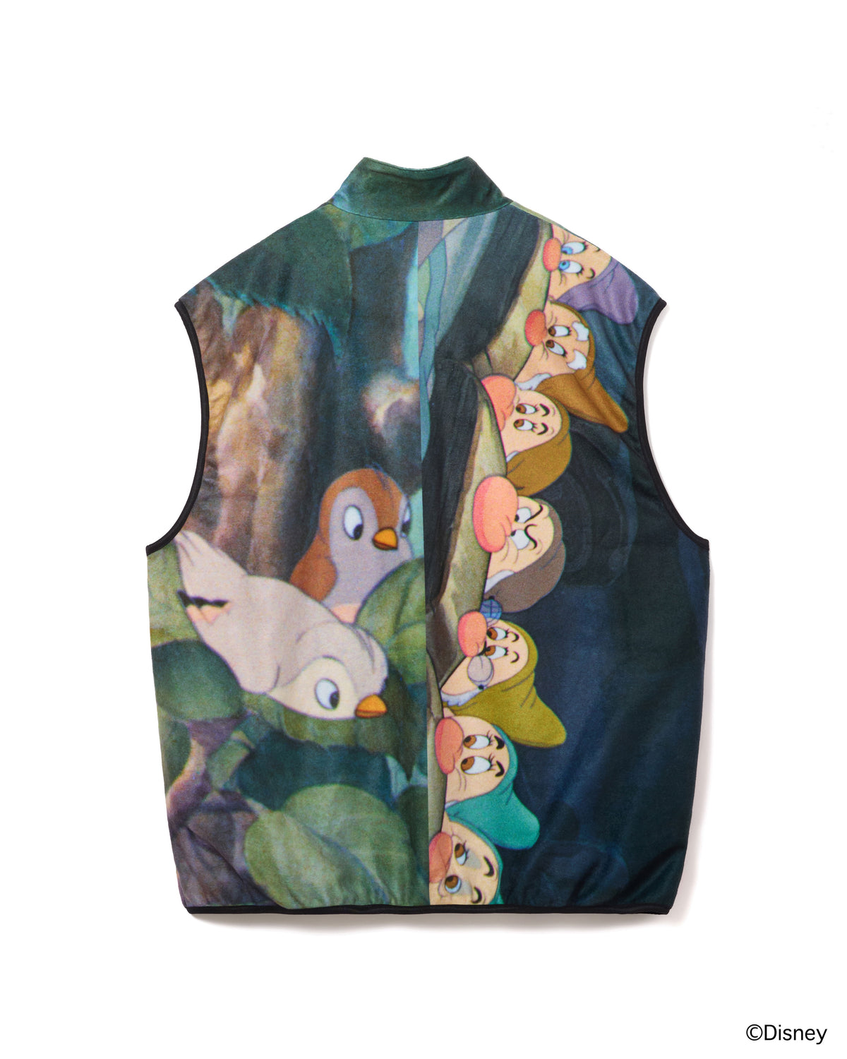 【Disney collection】PRINT FLEECE VEST / SNOW WHITE