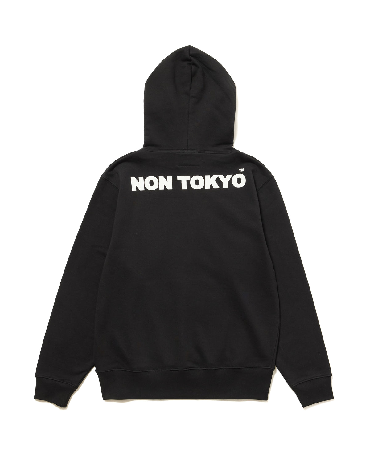【Disney collection】PRINT PULLOVER PARKA / GLASS COFFIN (BLACK)