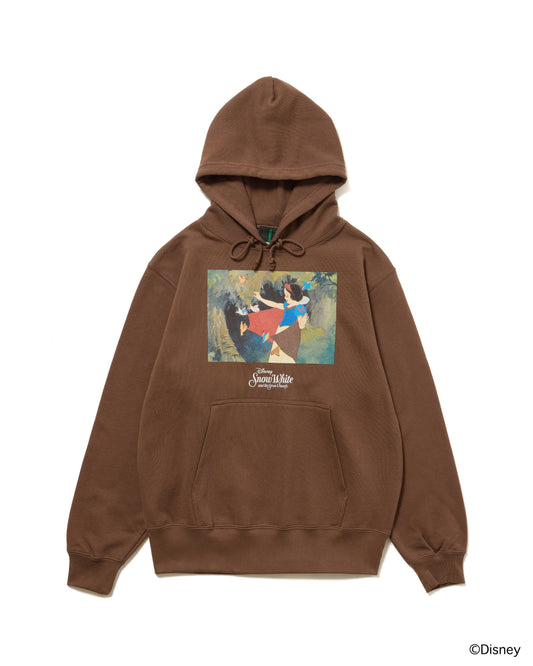 【Disney collection】PRINT PULLOVER PARKA / SNOW WHITE (BROWN)