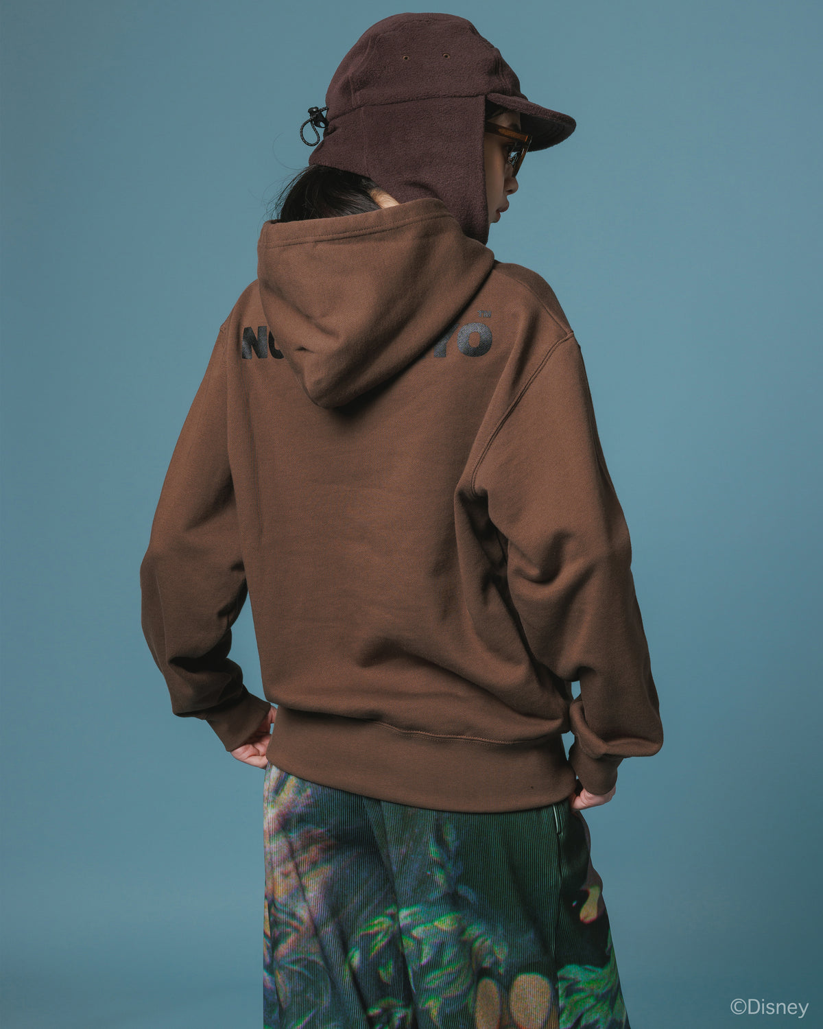 【Disney collection】PRINT PULLOVER PARKA / SNOW WHITE (BROWN)
