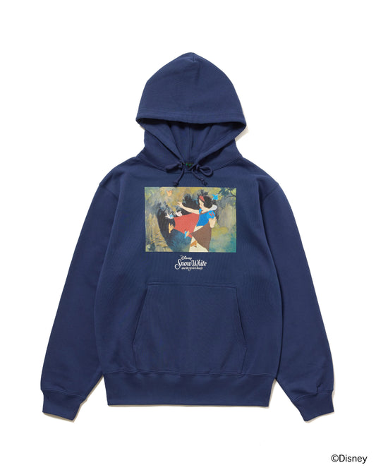 【Disney collection】PRINT PULLOVER PARKA / SNOW WHITE (NAVY)