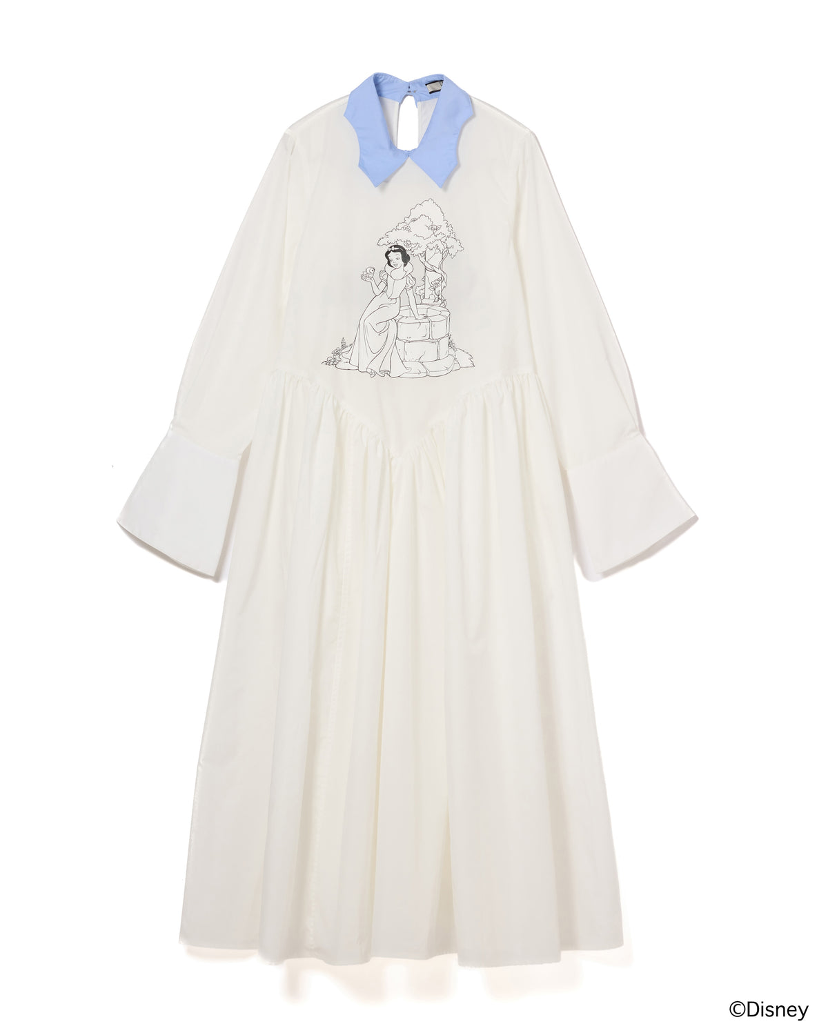 【Disney collection】PULLOVER BATS SHIRT O/P (WHITE)