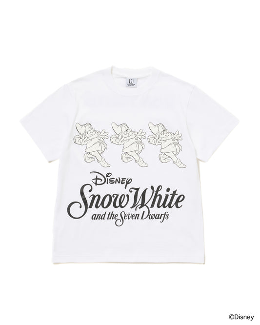 【Disney collection】PRINT T-SHIRT / DOC (WHITE)