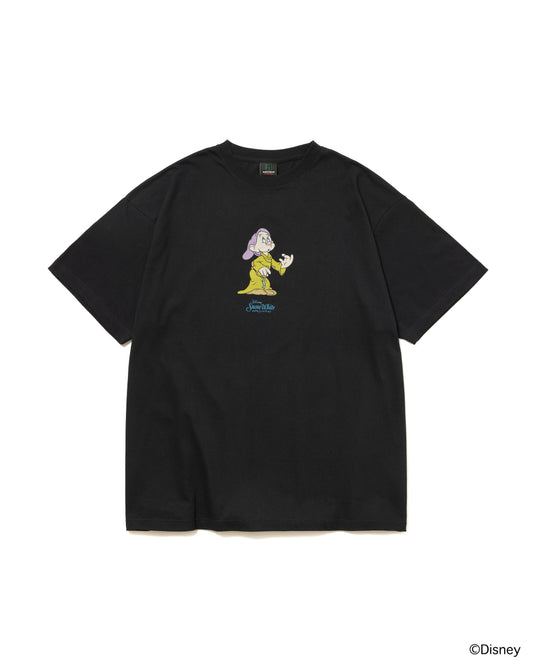 【Disney collection】PRINT BIG T-SHIRT / DOPEY (BLACK)