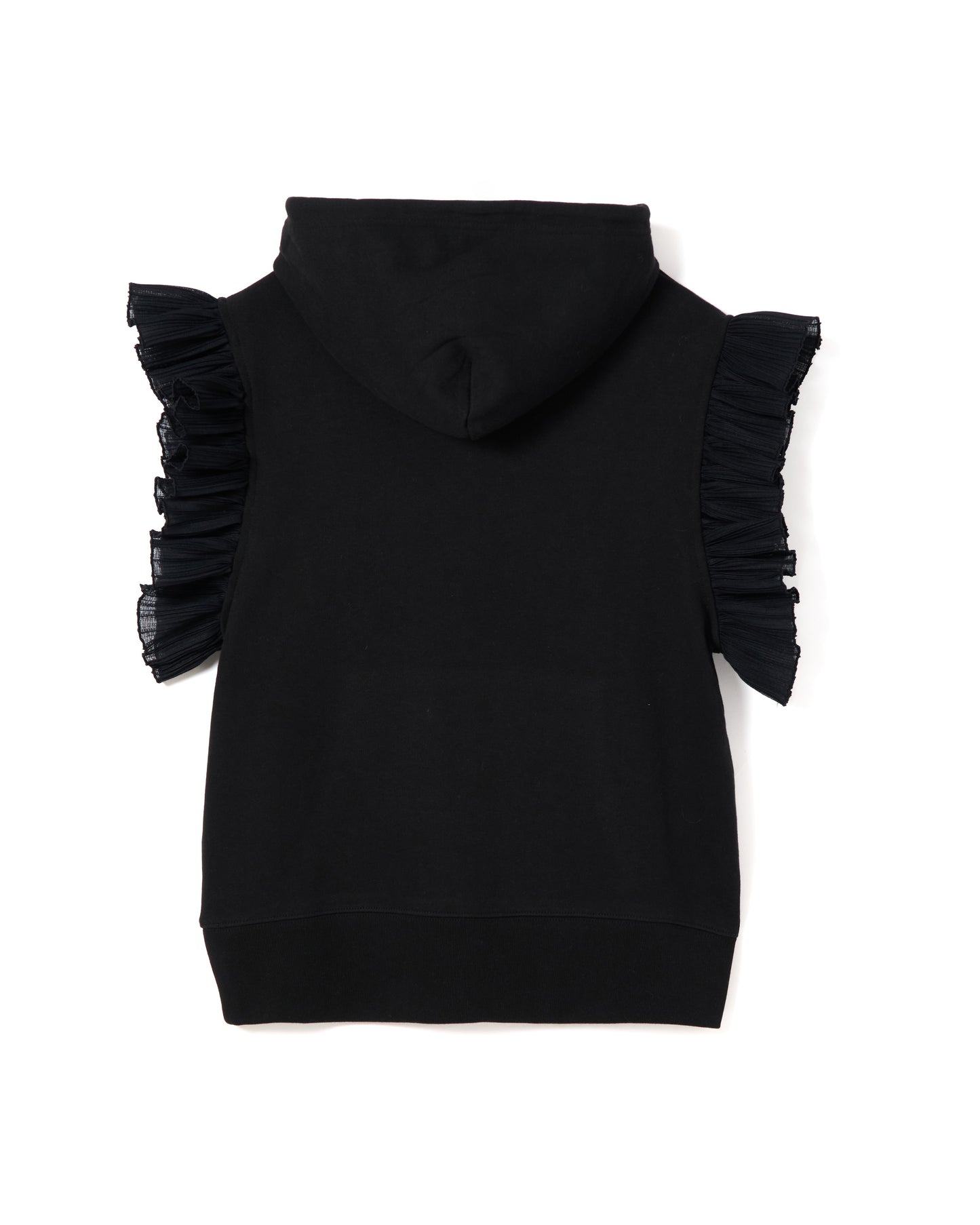 【Disney collection】FRILL SLEEVE HOODIE (BLACK)
