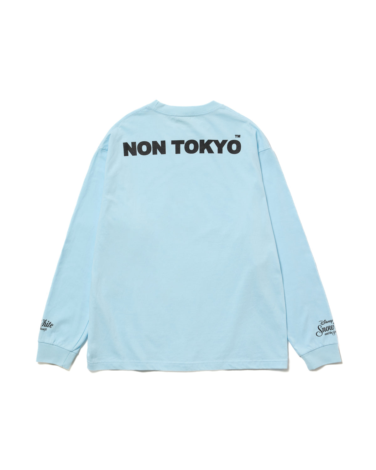 【Disney collection】PRINT L/S T-SHIRT / OLD HAG (BLUE)