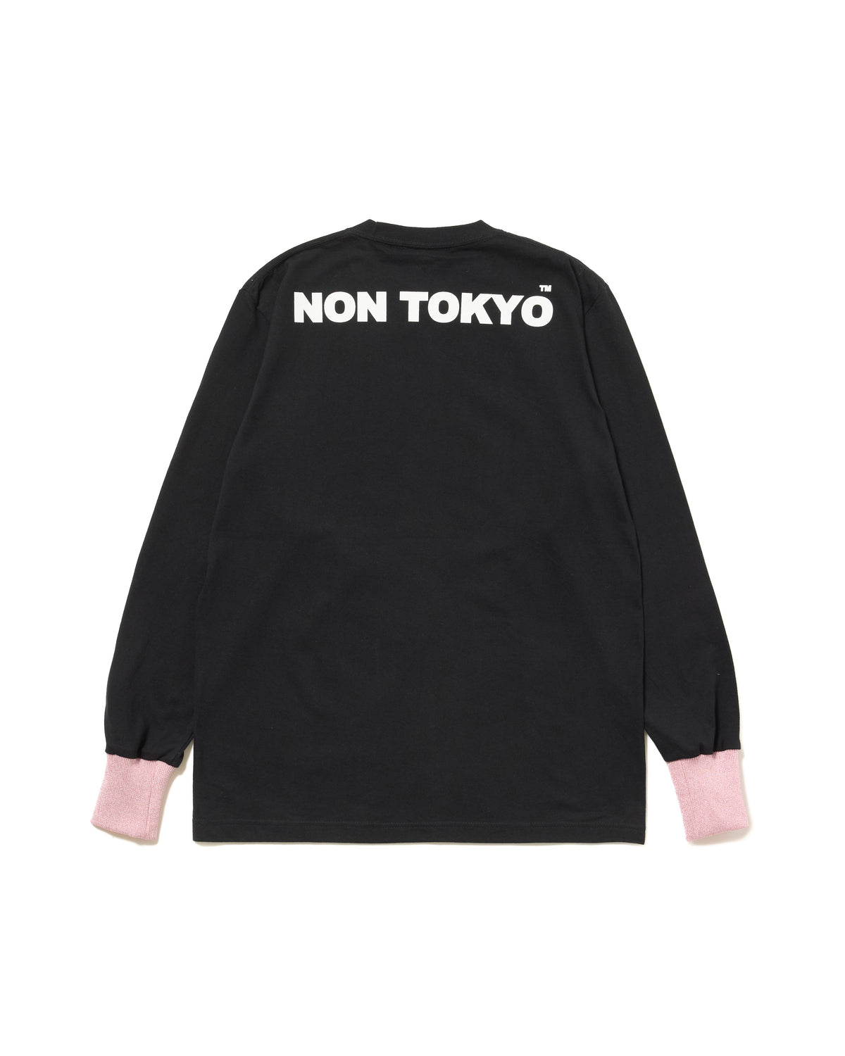 【Disney collection】PRINT L/S T-SHIRT / POISON APPLE (BLACK)