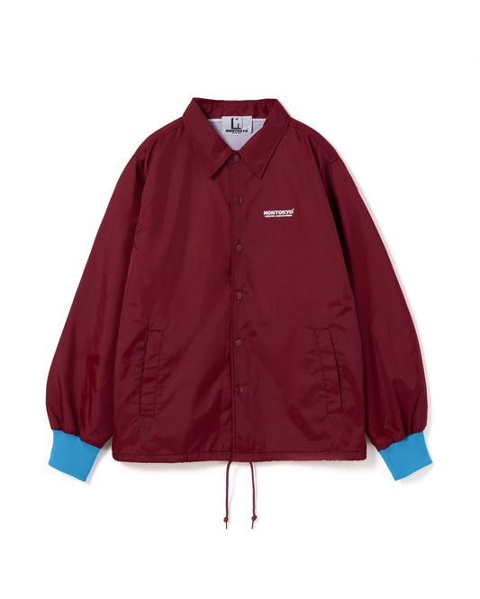 【Disney collection】PRINT COACH JACKET / ANIMALS (WINE)