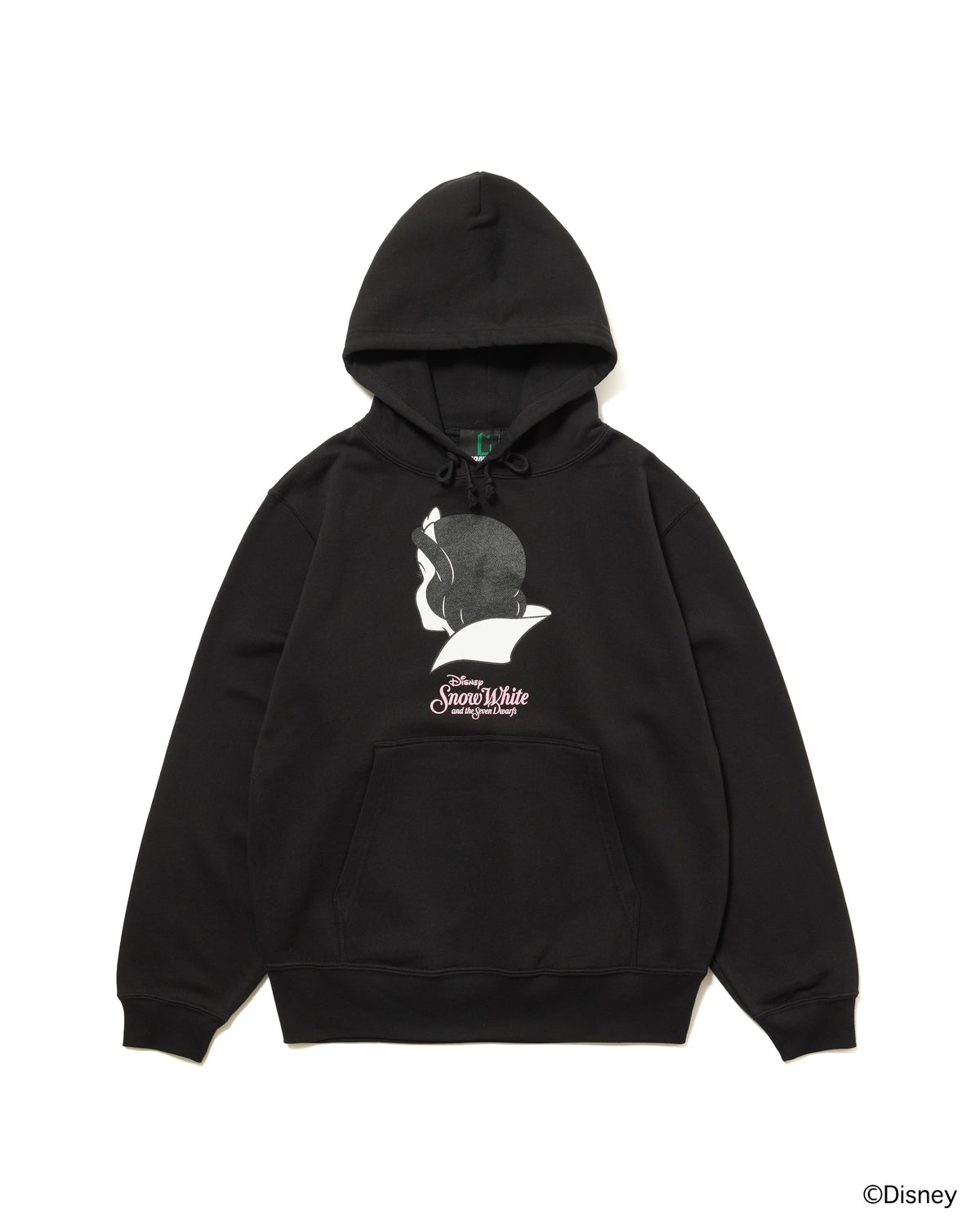 【Disney collection】PRINT PULLOVER PARKA / BACK (BLACK)