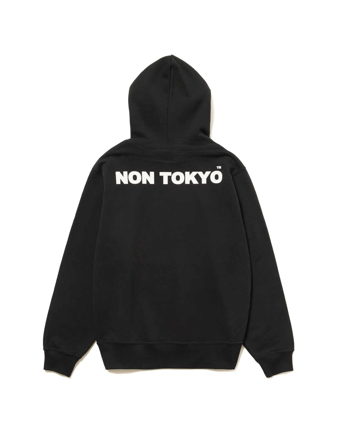 【Disney collection】PRINT PULLOVER PARKA / BACK (BLACK)