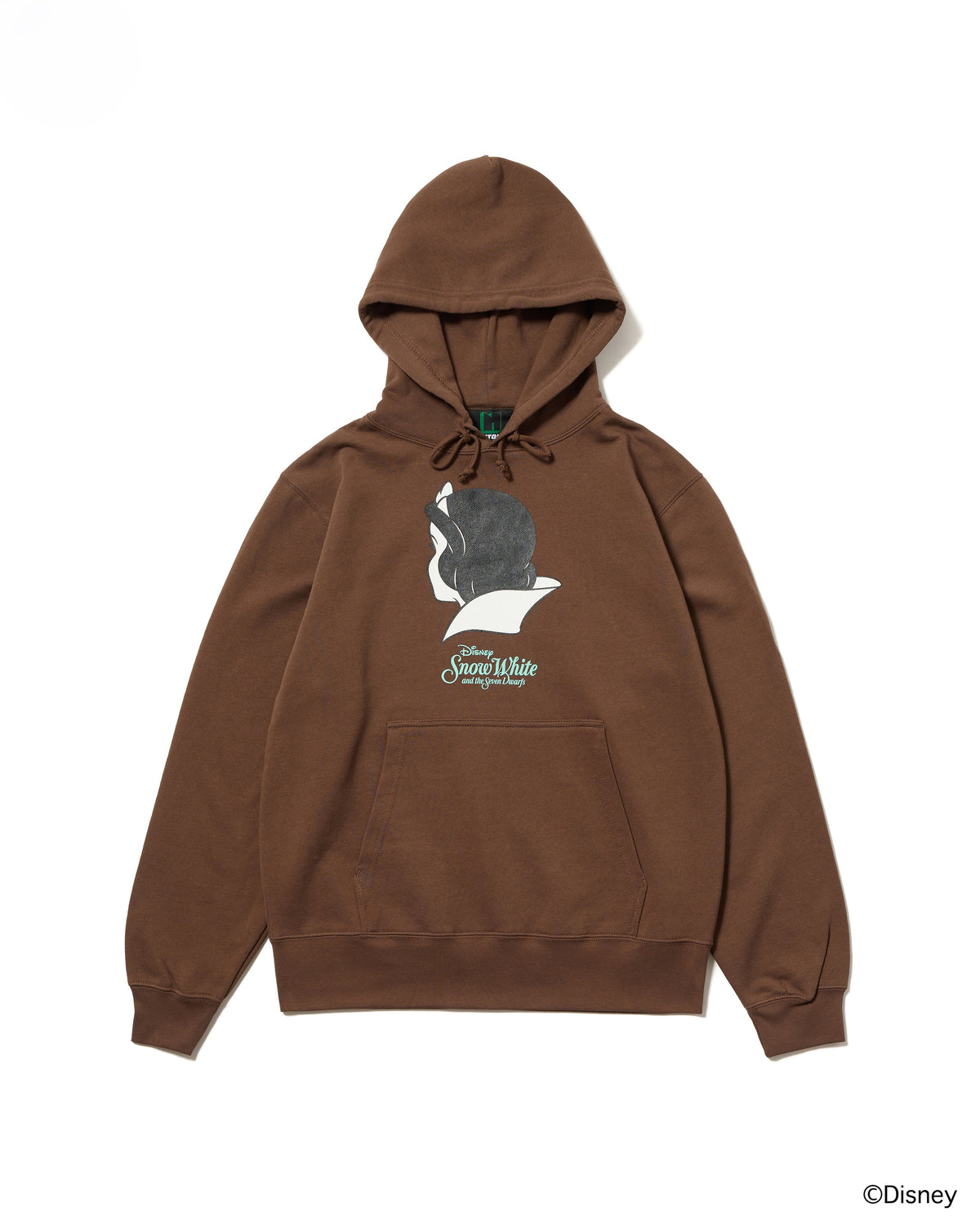 【Disney collection】PRINT PULLOVER PARKA / BACK (BROWN)