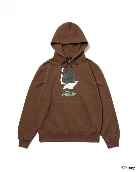 【Disney collection】PRINT PULLOVER PARKA / BACK (BROWN)