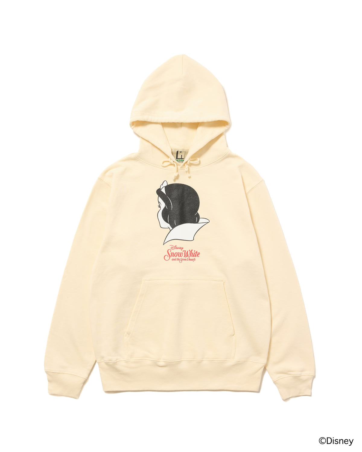 【Disney collection】PRINT PULLOVER PARKA / BACK (IVORY)