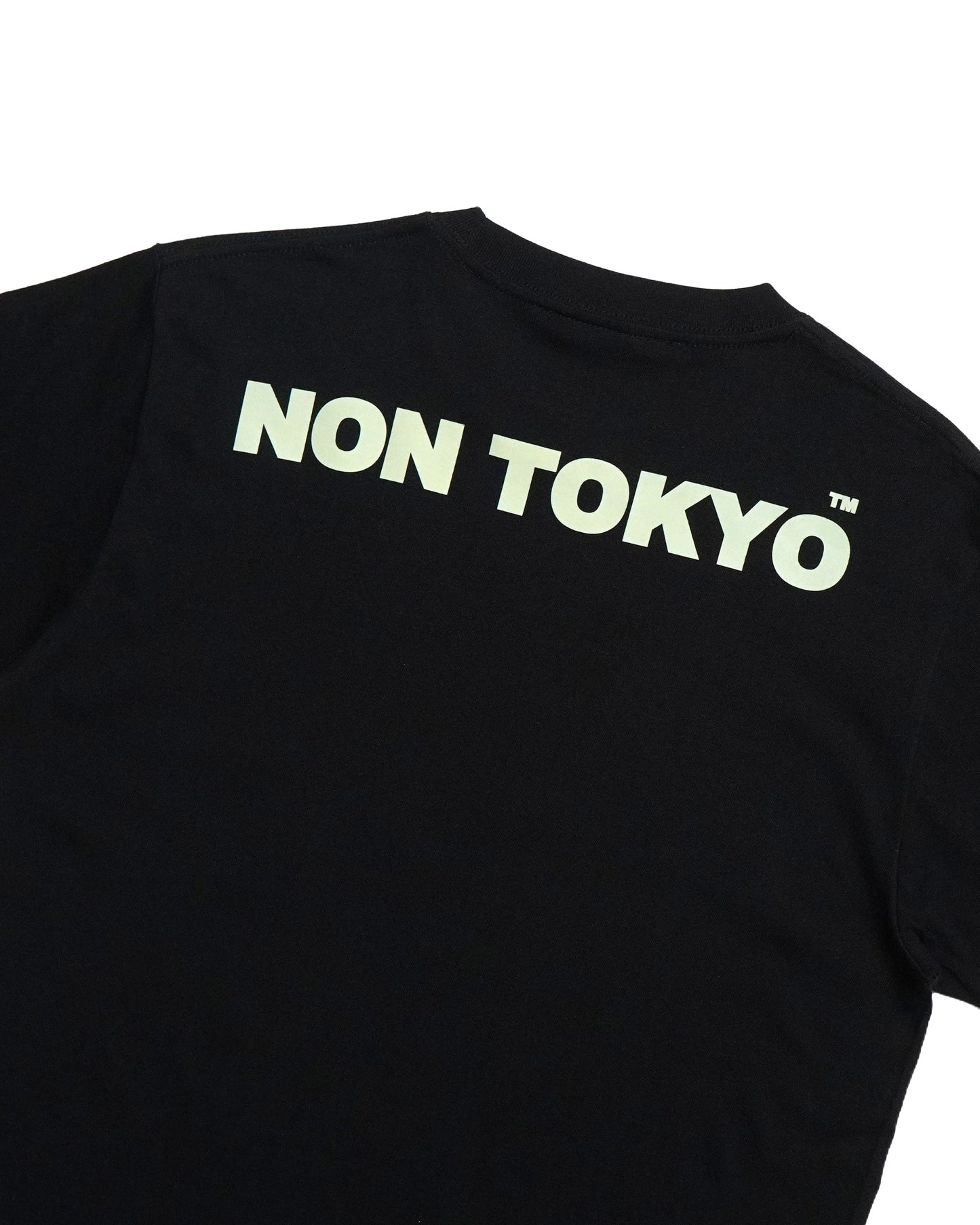GLITTER PRINT T-SHIRT (LOVE/BLACK)