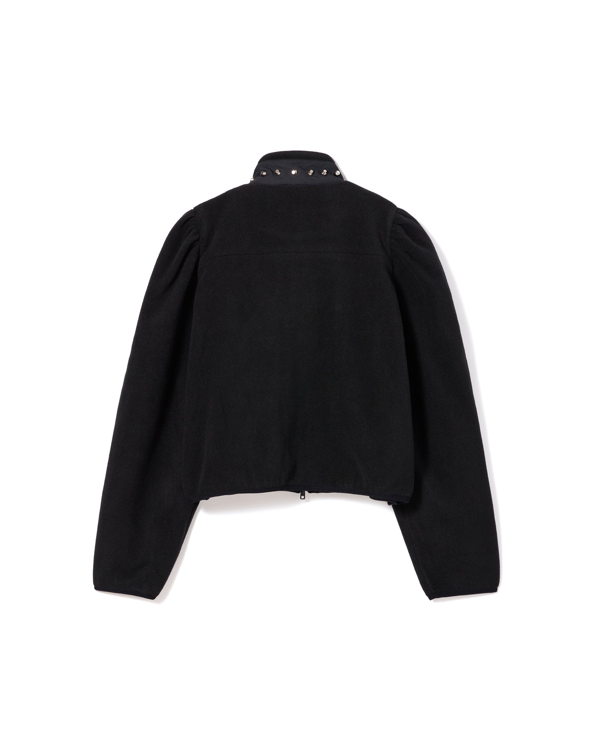 FLEECE STUDS JACKET (BLACK)