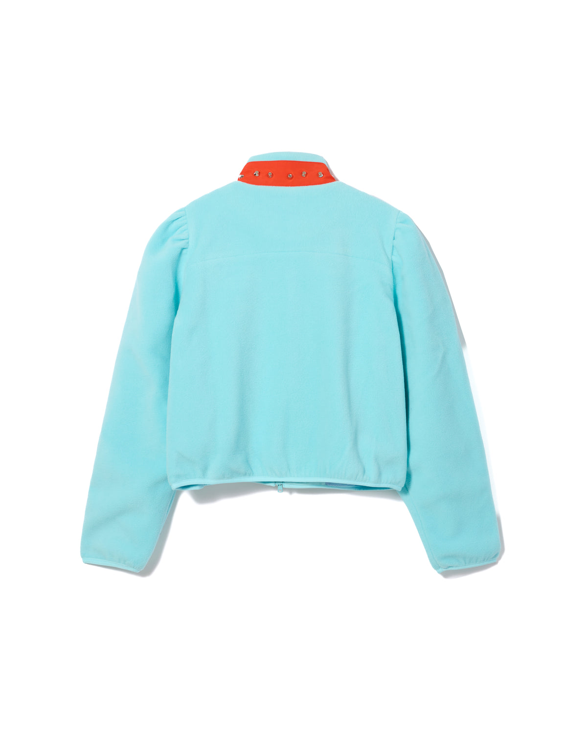 FLEECE STUDS JACKET (M.GREEN)