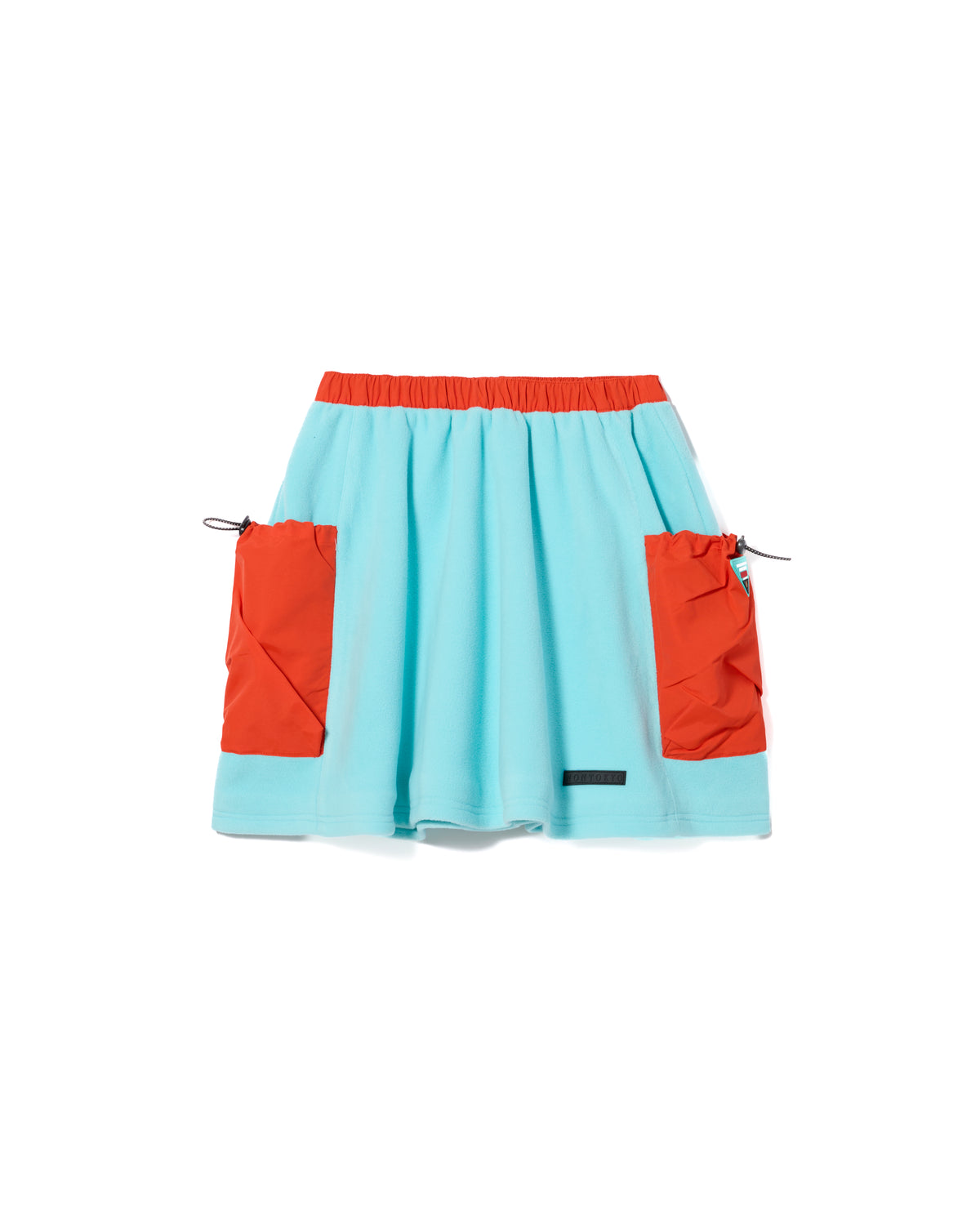 FLEECE MINI CARGO SKIRT (M.GREEN)