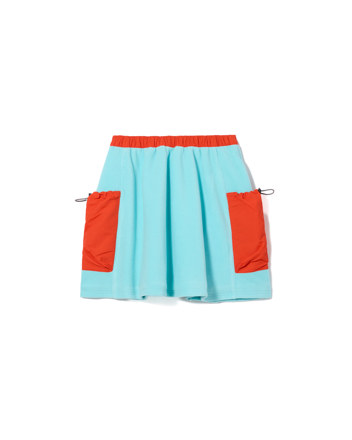 FLEECE MINI CARGO SKIRT (M.GREEN)