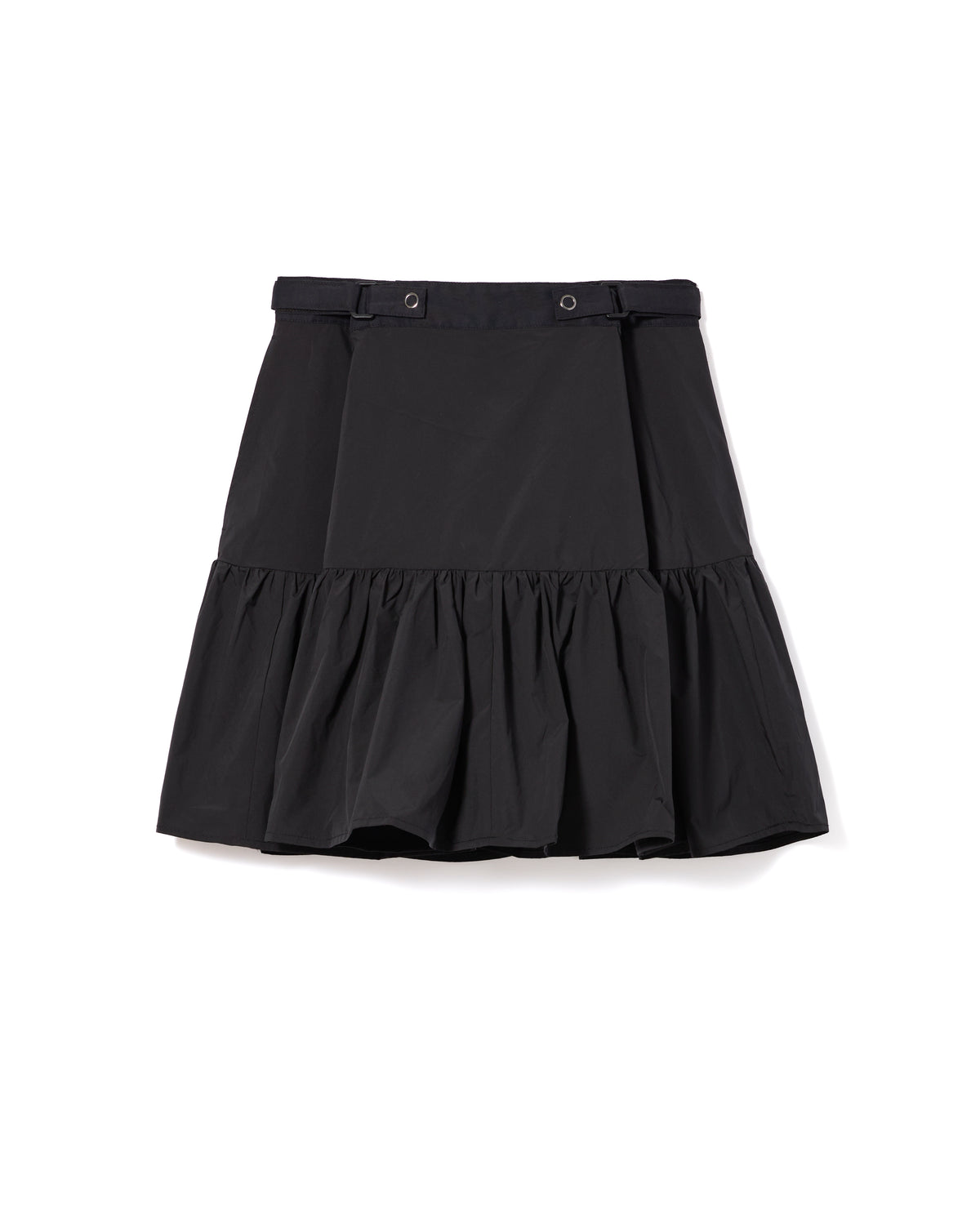 3WAY TIERED SKIRT (BLACK)