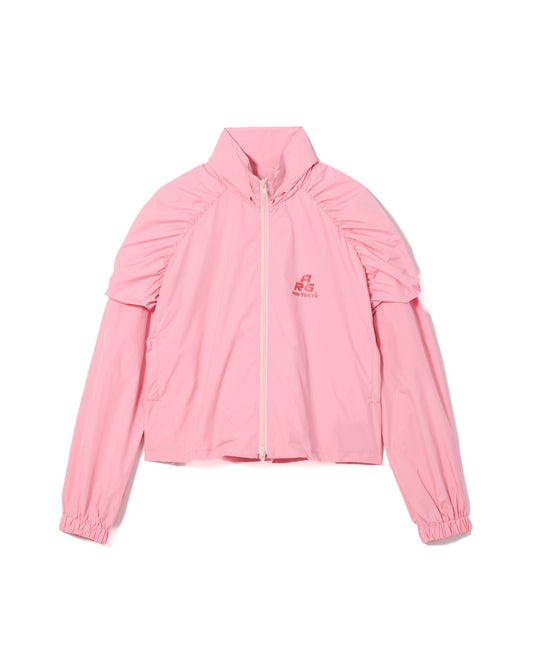 2WAY GATHER SHOULDER BLOUSON (PINK)