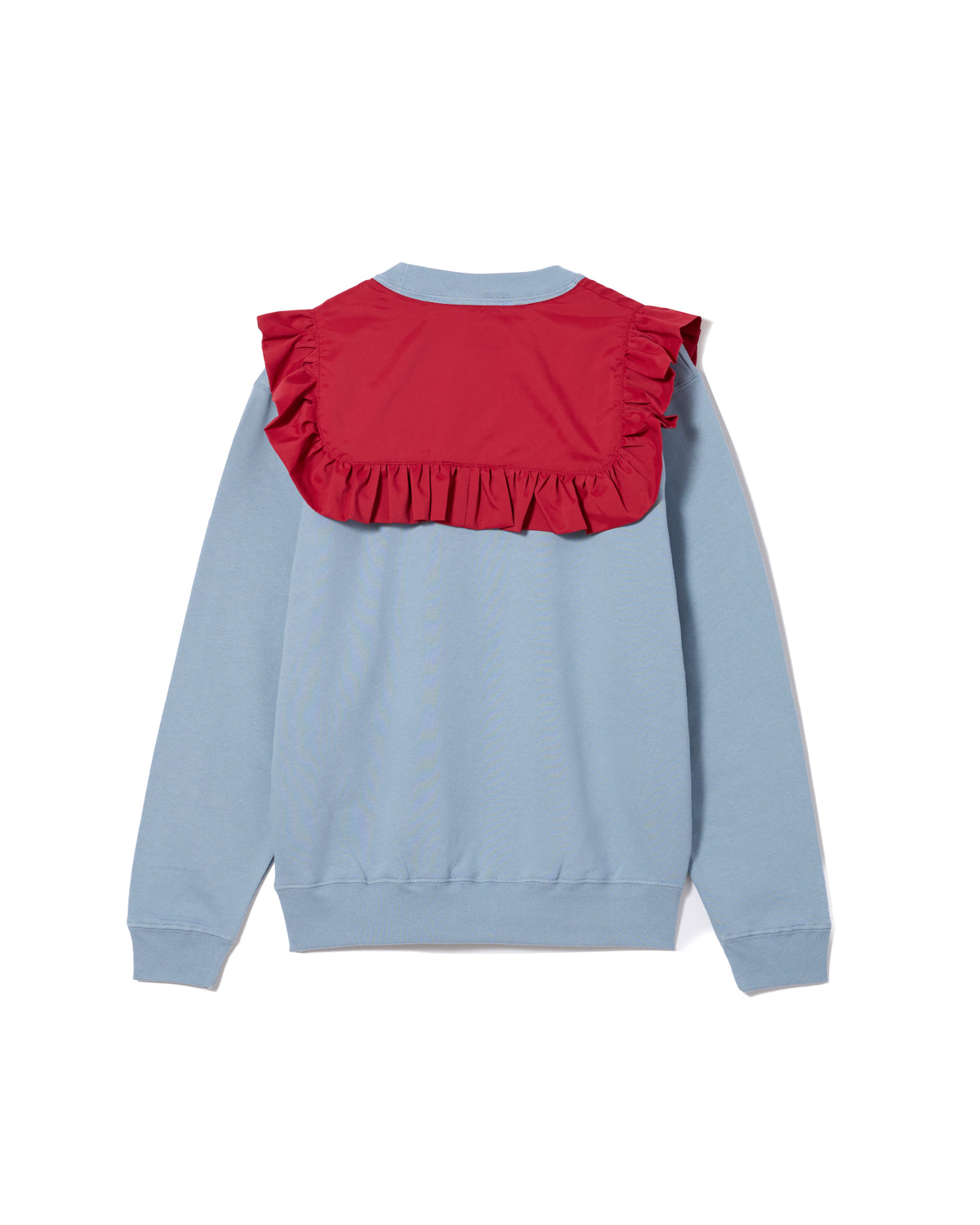 FRILL COLLAR PO SWEAT (BLUE)