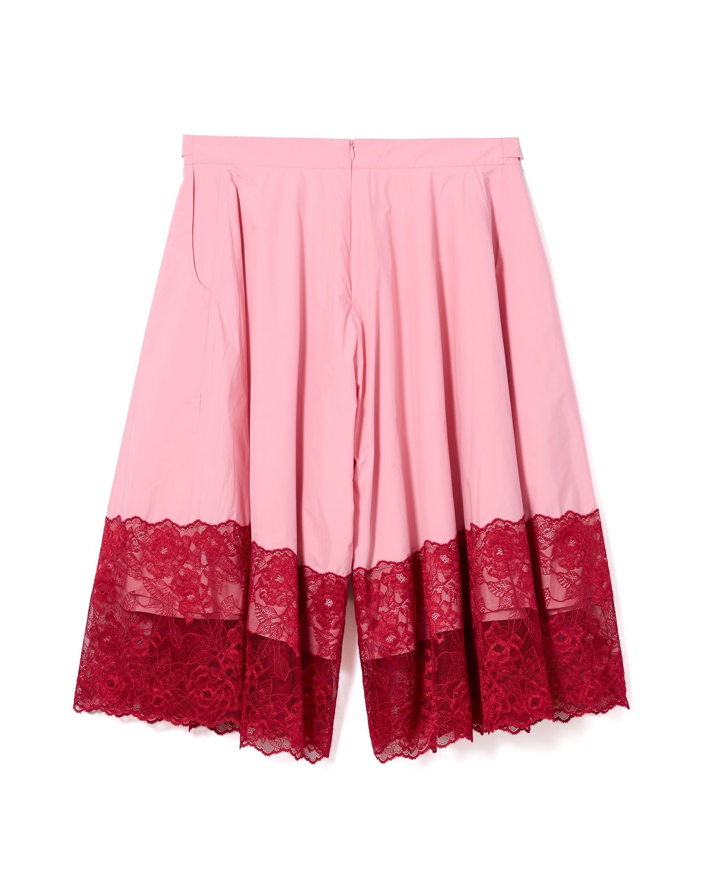LACE RIBBON SHORTS (PINK)