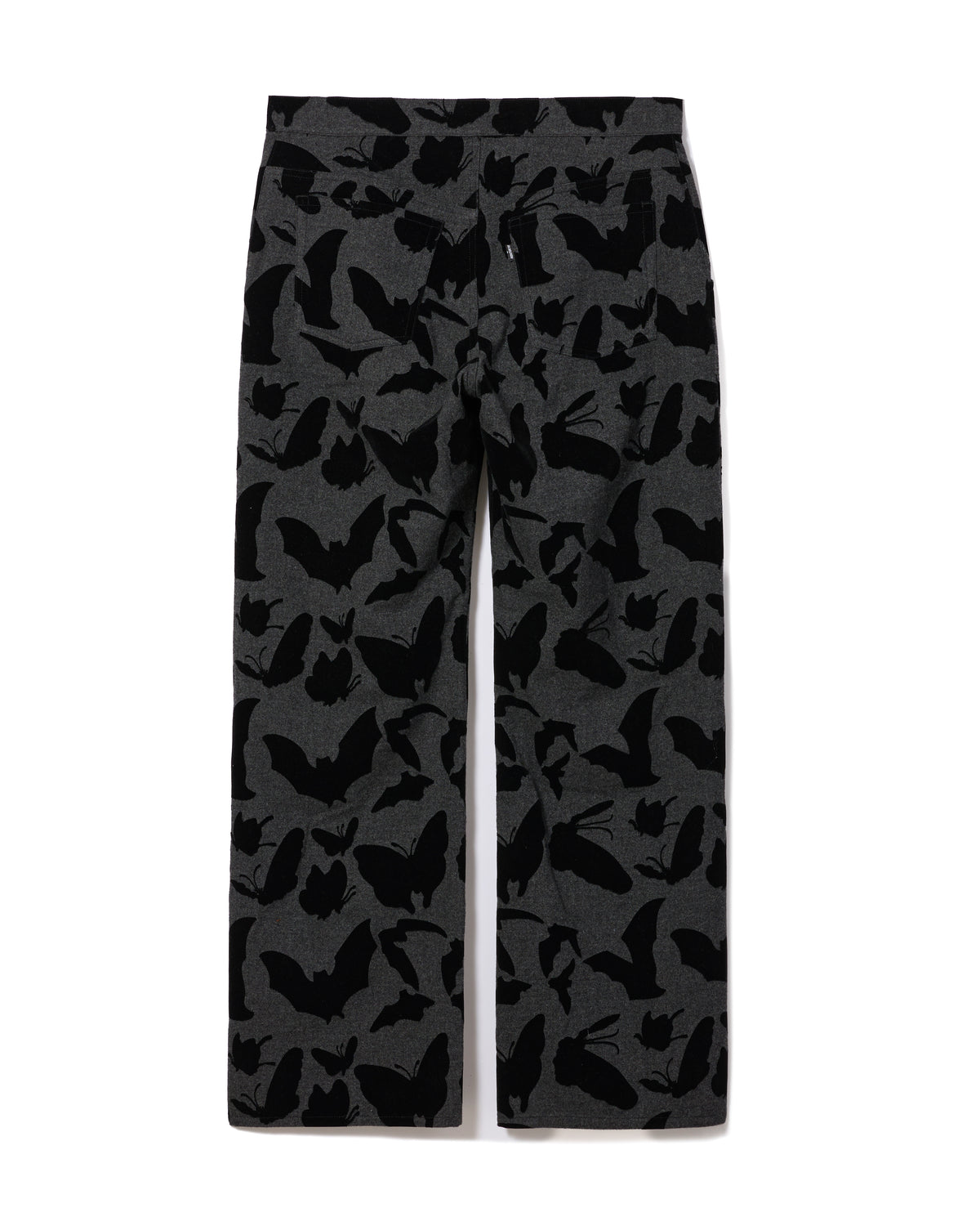 ADJUSTER FLOCKY PANTS (GRAY x BLACK)